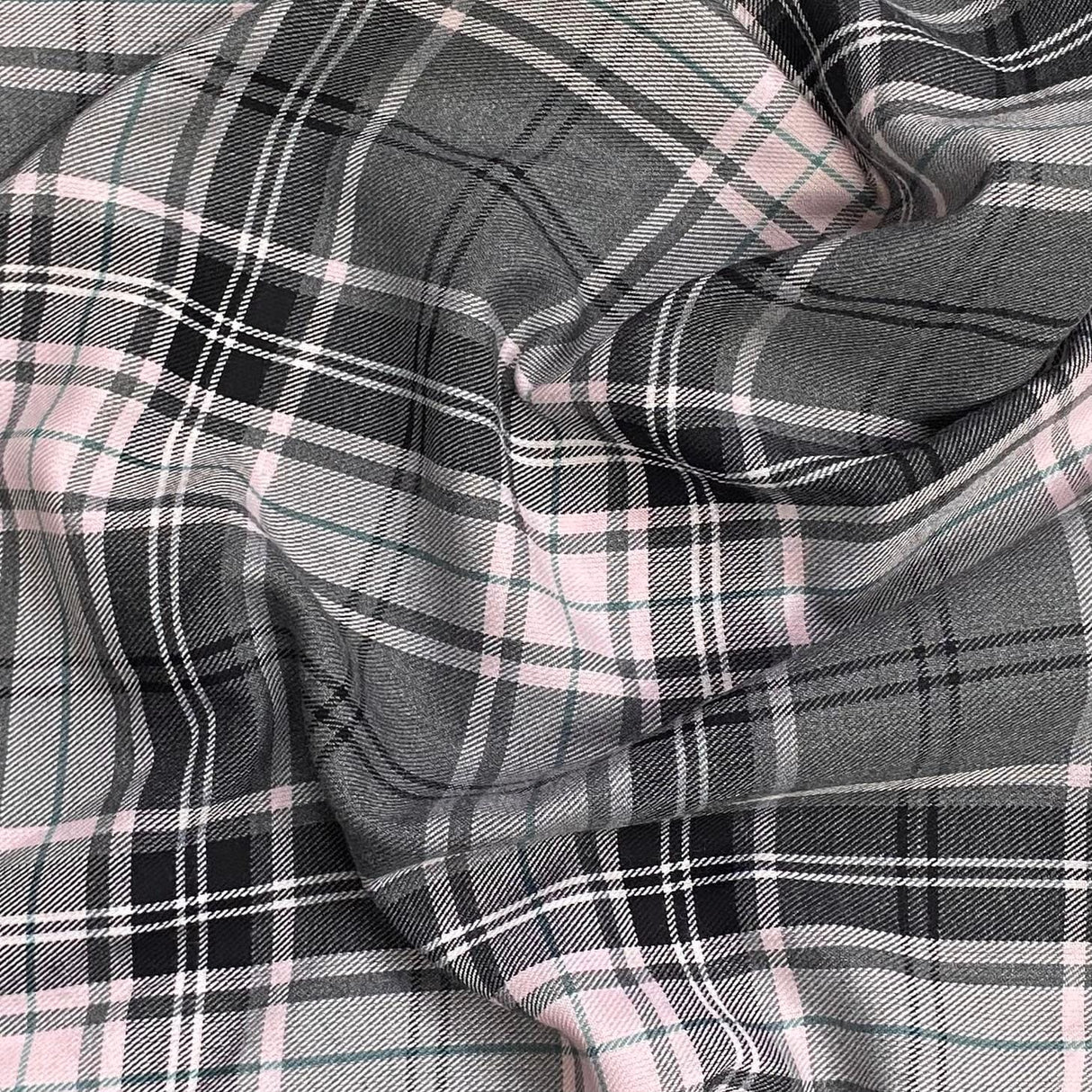 Pound A Metre Per Metre Per Metres Premium Poly-Viscose Tartan 60" Wide (Baby)