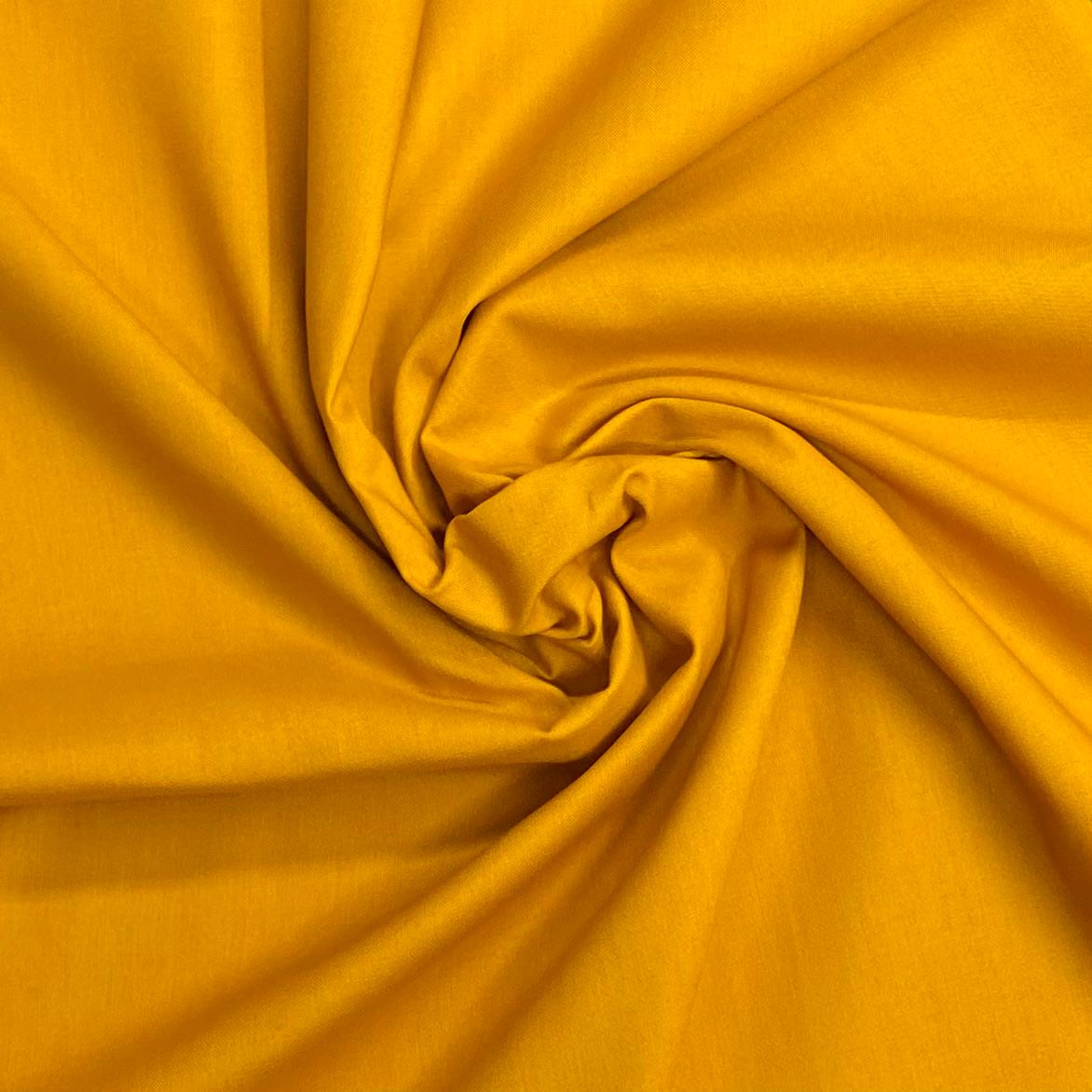 Pound A Metre Pet Metre Luxury 100% Pure Cotton Fabric – 63" Wide- (Gold)