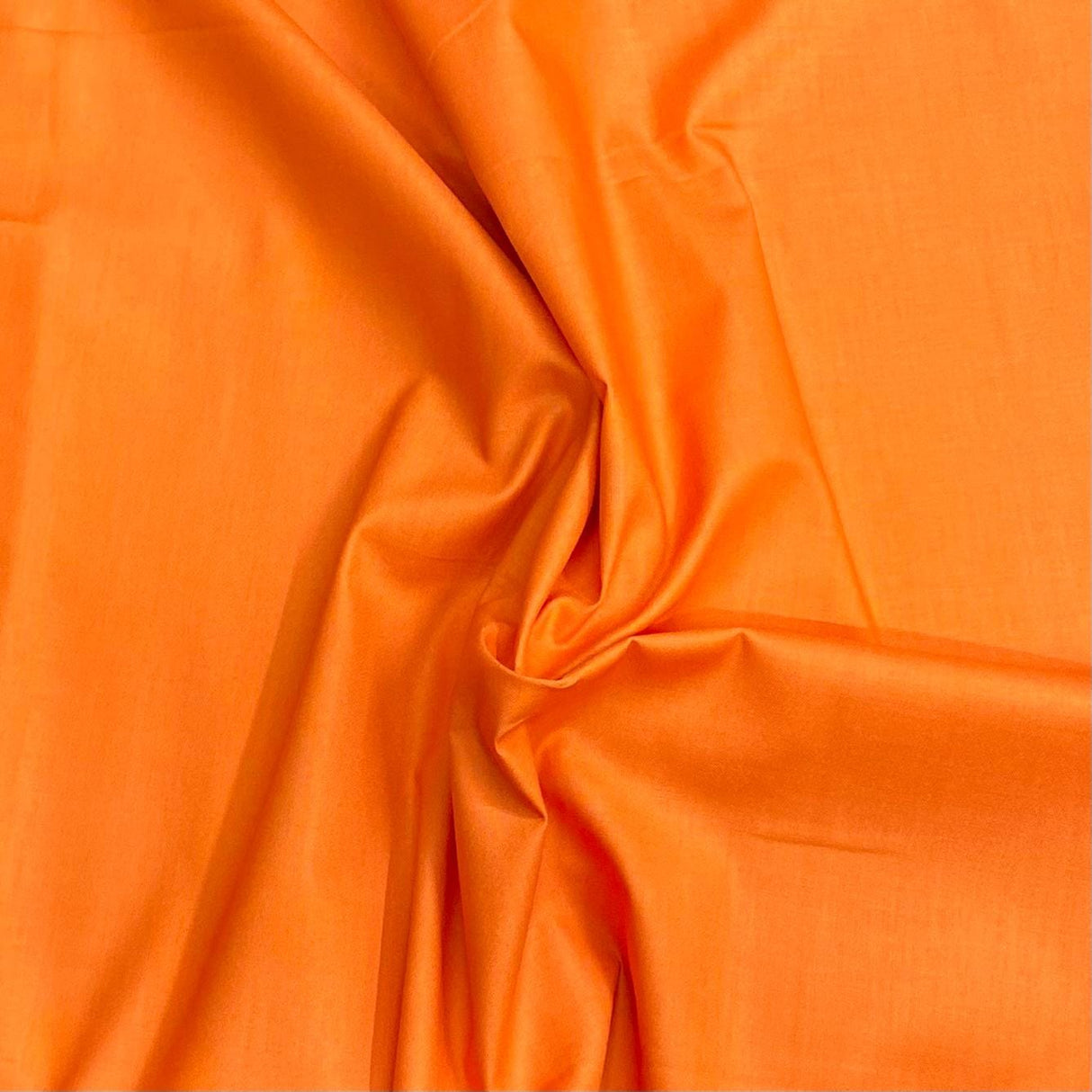 Pound A Metre Pet Metre Luxury 100% Pure Cotton Fabric – 63" Wide- (Orange)