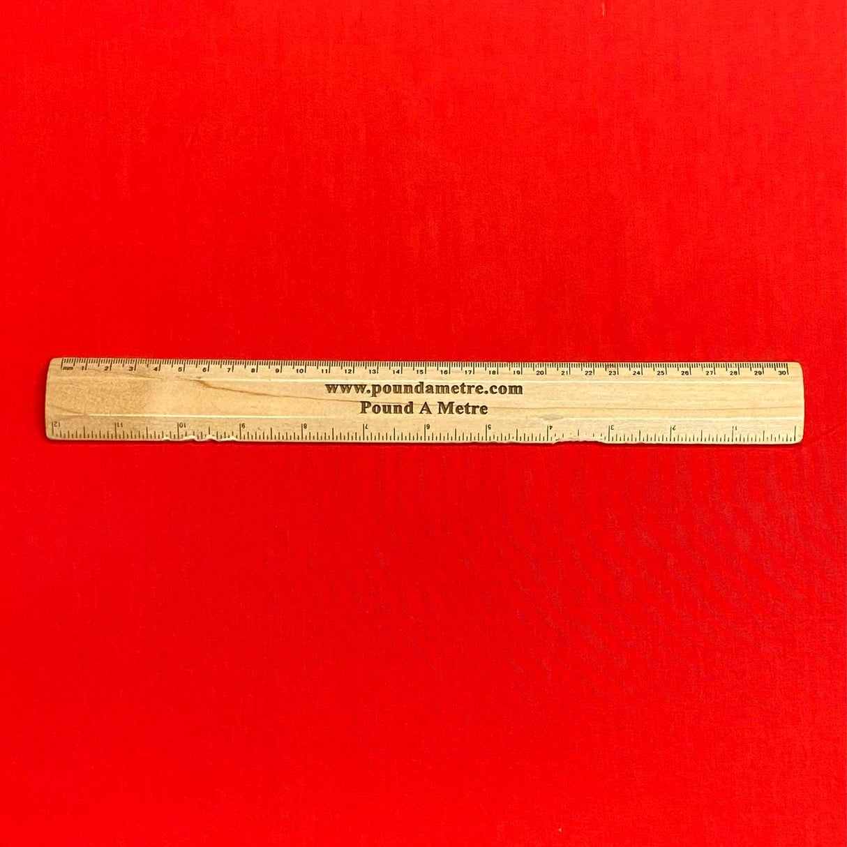 Pound A Metre Pet Metre Luxury 100% Pure Cotton Fabric – 63" Wide- (Red)