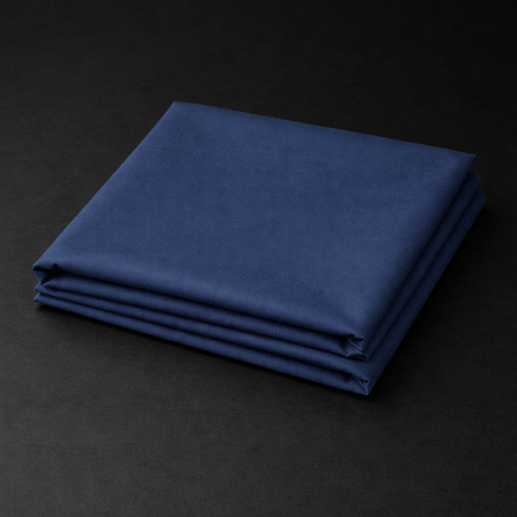 Pound A Metre Plain Premium 100% Cotton Fabric- 44" Wide (Navy 78)