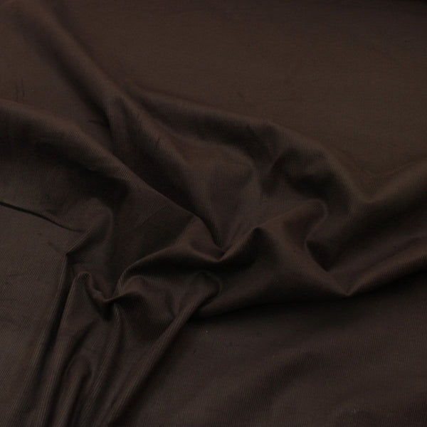 Pound A Metre Premium 100% Italian Cotton Corduroy - 8 Wale - 60" Wide - (Brown)