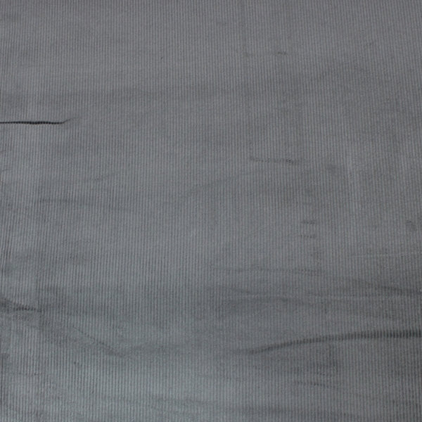 Pound A Metre Premium 100% Italian Cotton Corduroy - 8 Wale - 60" Wide - (Dark Grey)