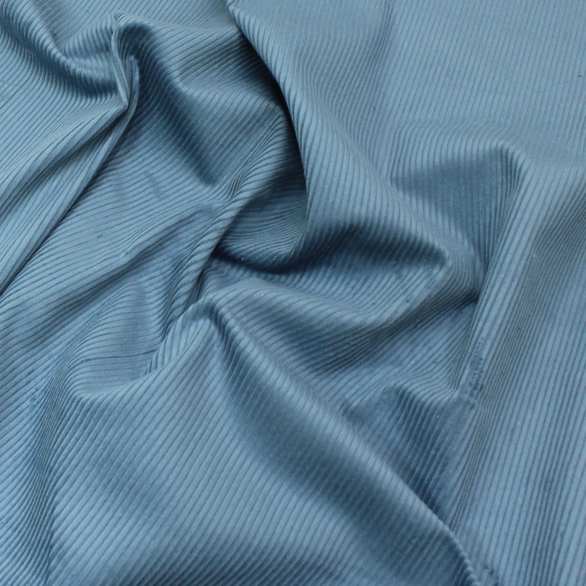 Pound A Metre Premium 100% Italian Cotton Corduroy - 8 Wale - 60" Wide - (Petrol)