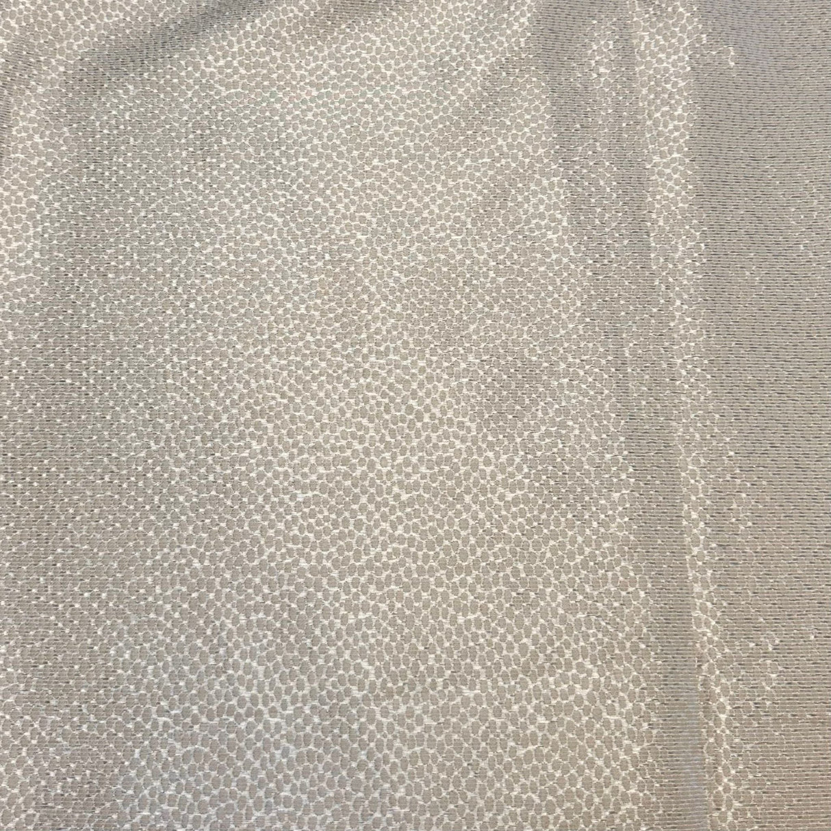 Pound A Metre Premium Furnishing Fabric- 55" Wide (Beige Dots)