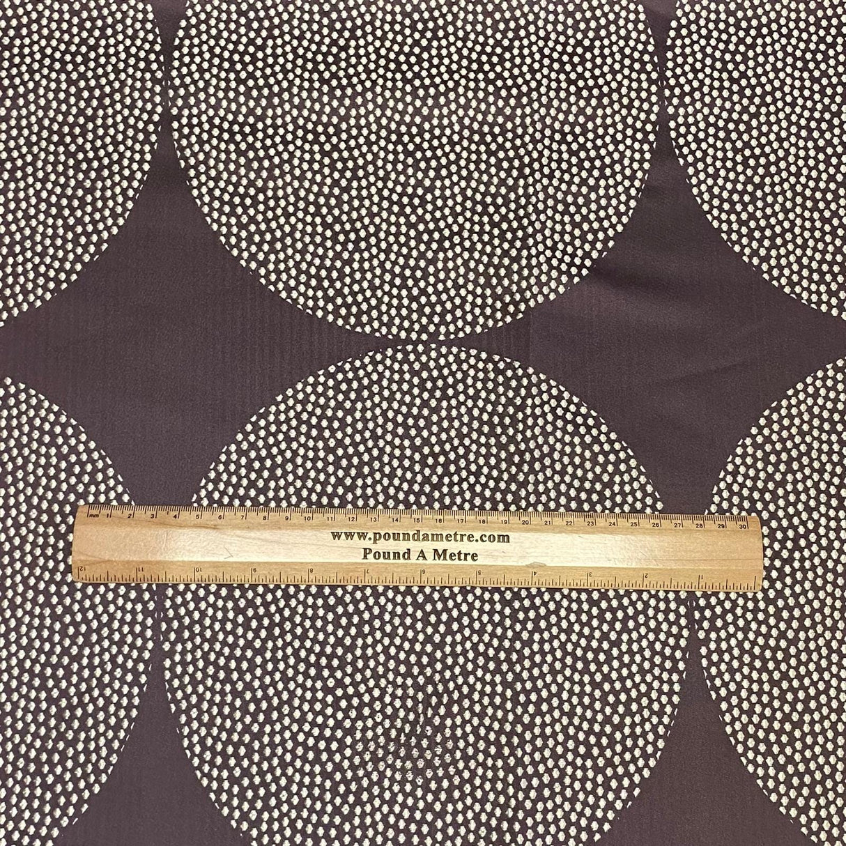 Pound A Metre Premium Furnishing Fabric- 55" Wide (Circle)