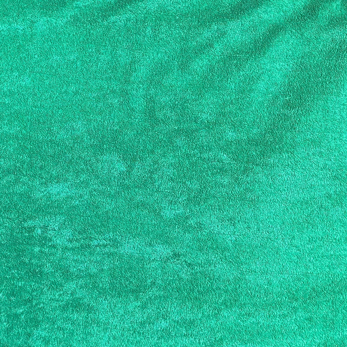 Pound A Metre 3 Metres Premium Quality Brushed Towelling- 55" Wide (Grass)