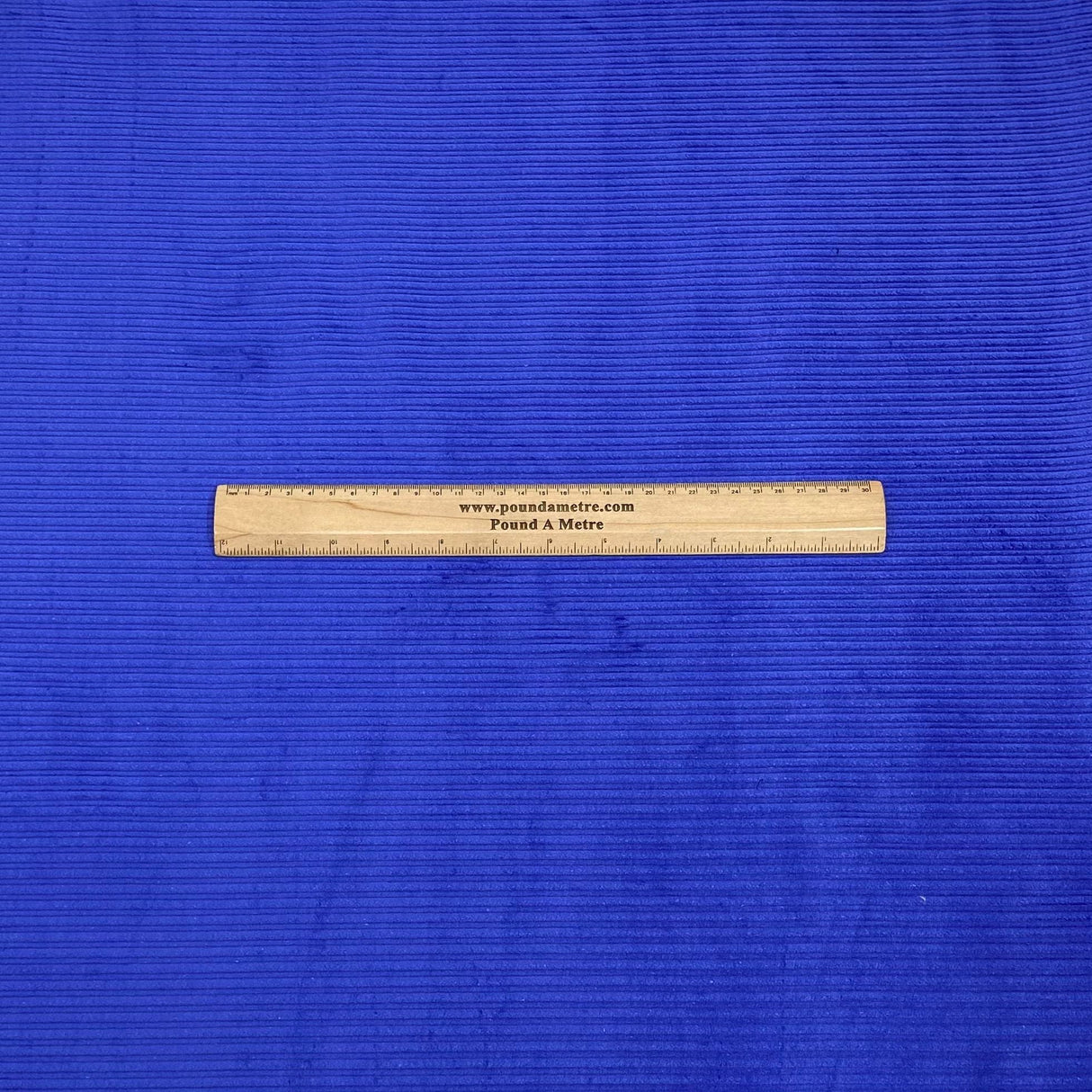 Pound A Metre Premium Soft Cotton Needle Corduroy- 55" Wide (Royal)