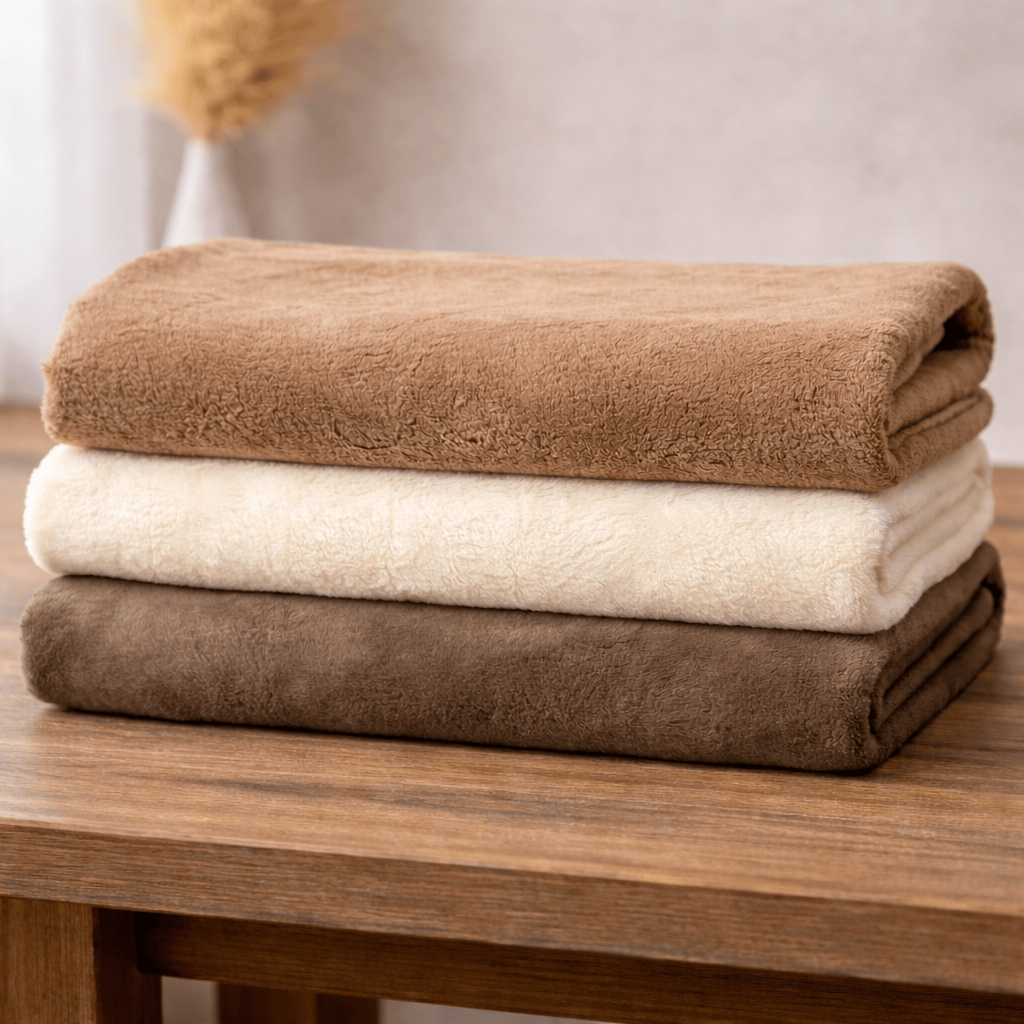 Pound A Metre Premium Stretch Fur Fabric – 60" Wide (Light Brown)