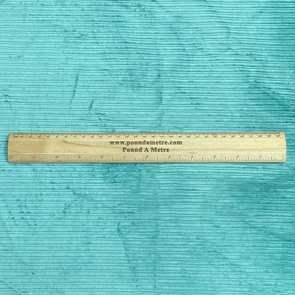 Pound A Metre Premium Super Soft Cotton Needle Corduroy- 55" Wide (Aqua)