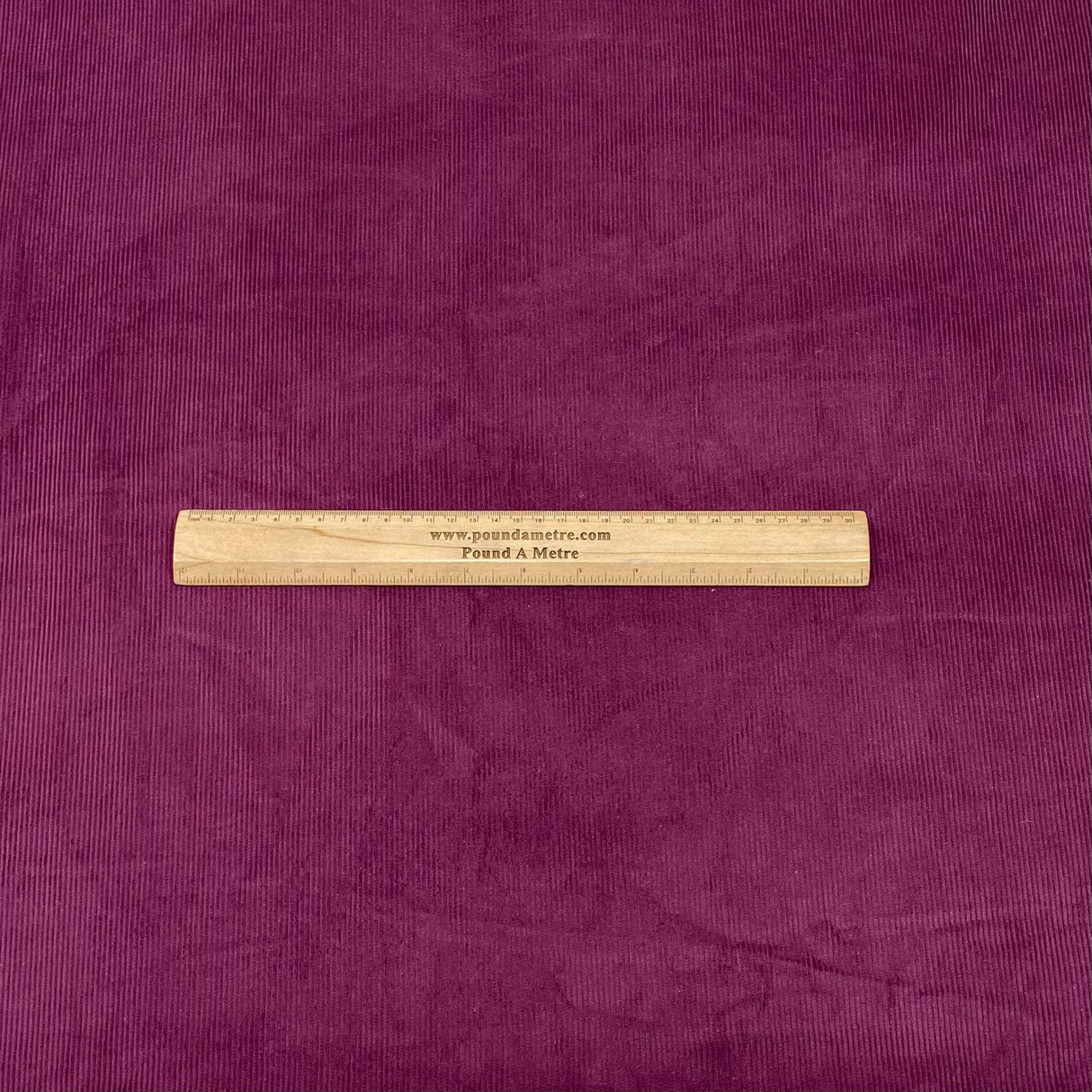 Pound A Metre Premium Super Soft Cotton Needle Corduroy- 55" Wide (Grape)