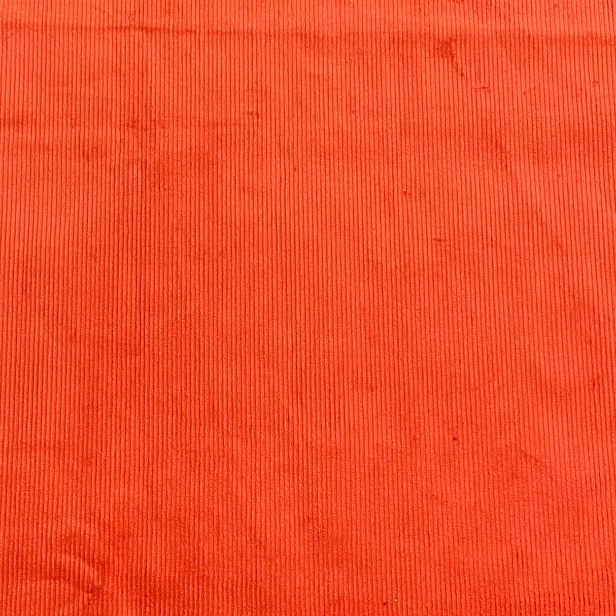 Pound A Metre Premium Super Soft Cotton Needle Corduroy- 55" Wide (Orange)