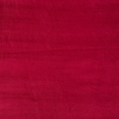 Pound A Metre Premium Super Soft Cotton Needle Corduroy- 55" Wide (Red)