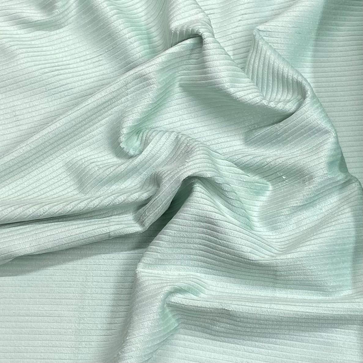 Pound A Metre Premium Super Soft Cotton Needle Corduroy- 55" Wide (Turquoise)