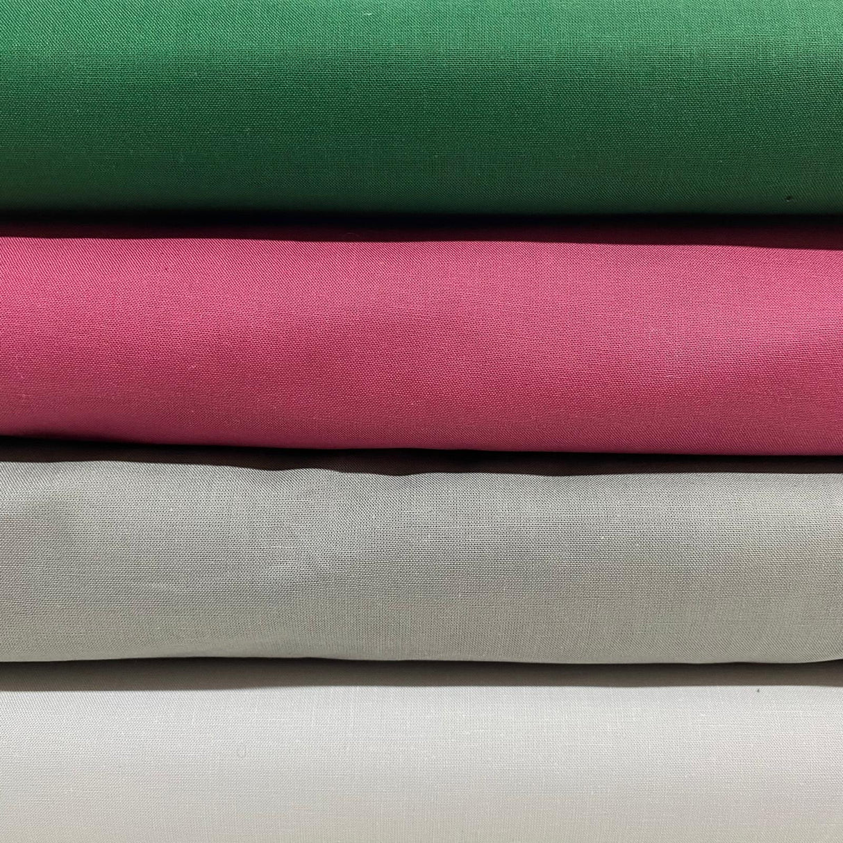 Pound A Metre Quilting Cotton Bundle- 59'' Wide- 4 Different Colours (Natural)