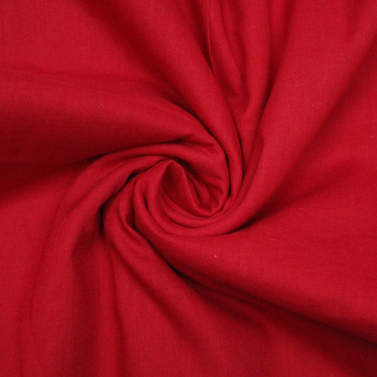Pound A Metre Red Soft Cotton Muslin - 44" Wide - 16 Variations Available