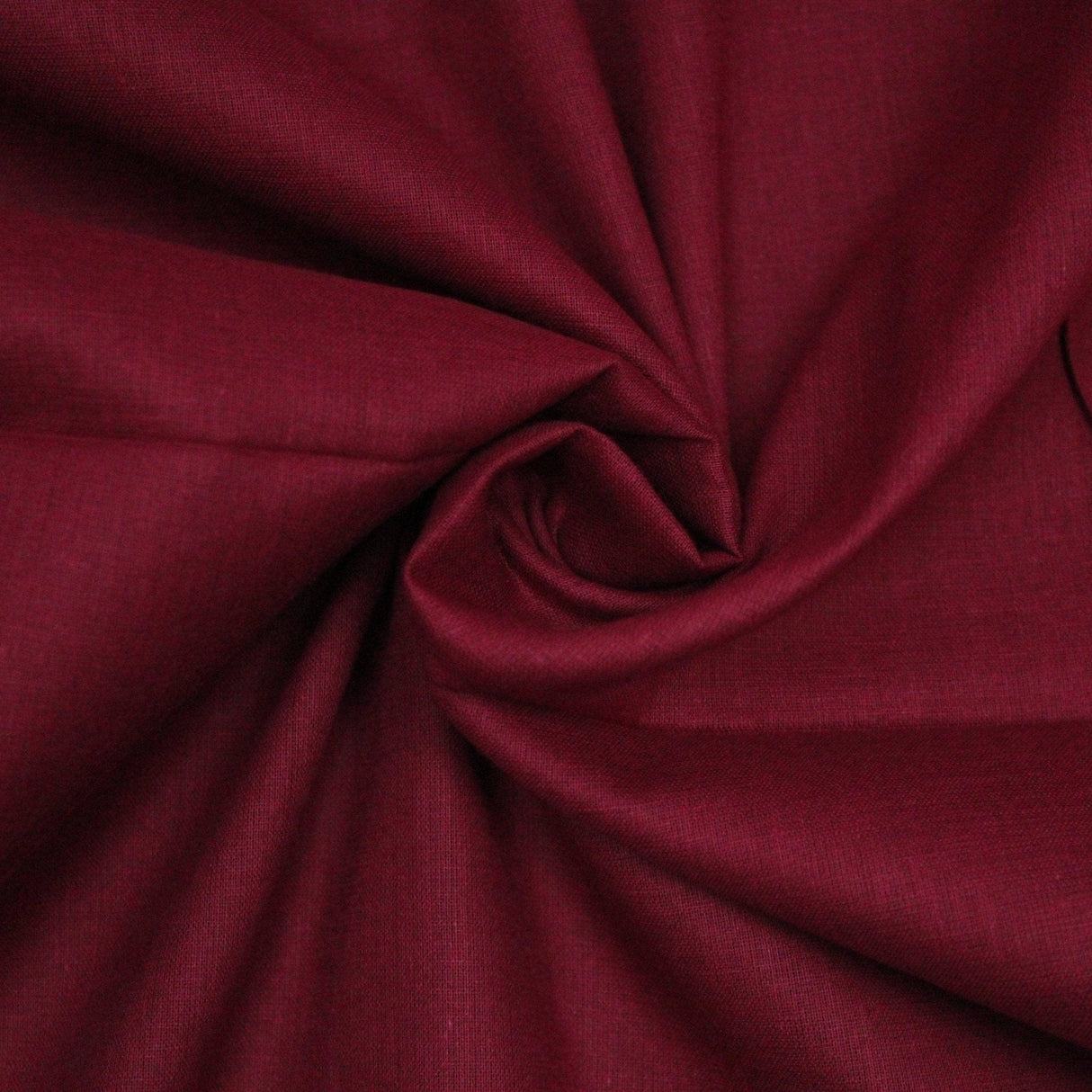 Pound A Metre Maroon Soft Cotton Muslin - 44" Wide - 16 Variations Available