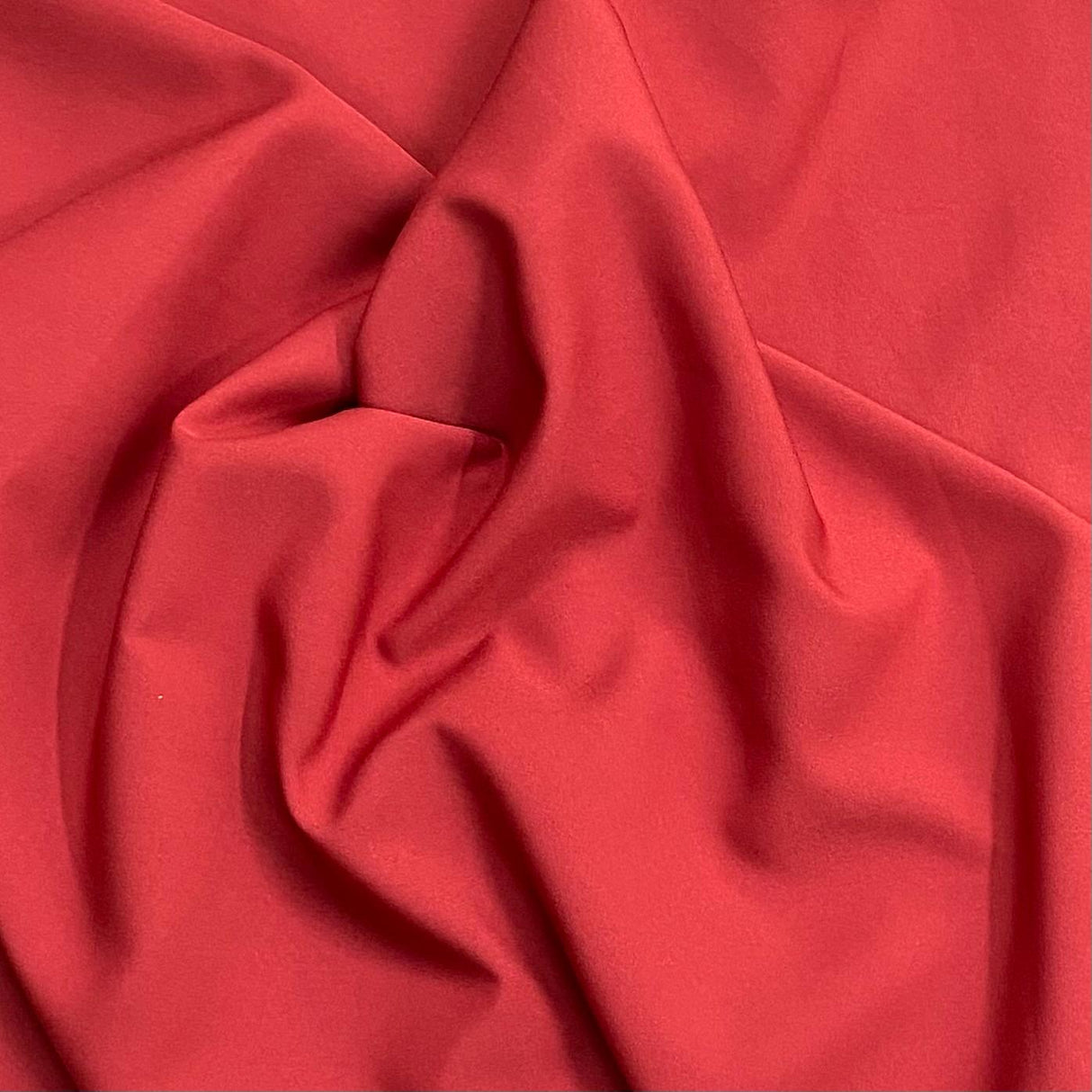 Pound A Metre Red Soft Touch American Crepe - 45" - 20 Variations Available