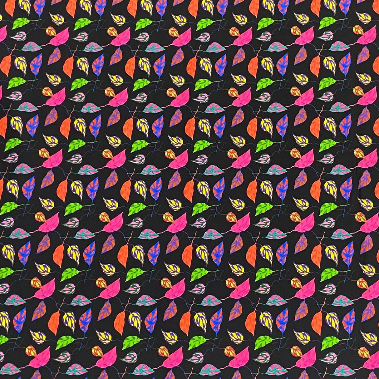 Pound A Metre Soft Touch Japanese Printed Crepe - 45" Wide (Floral)