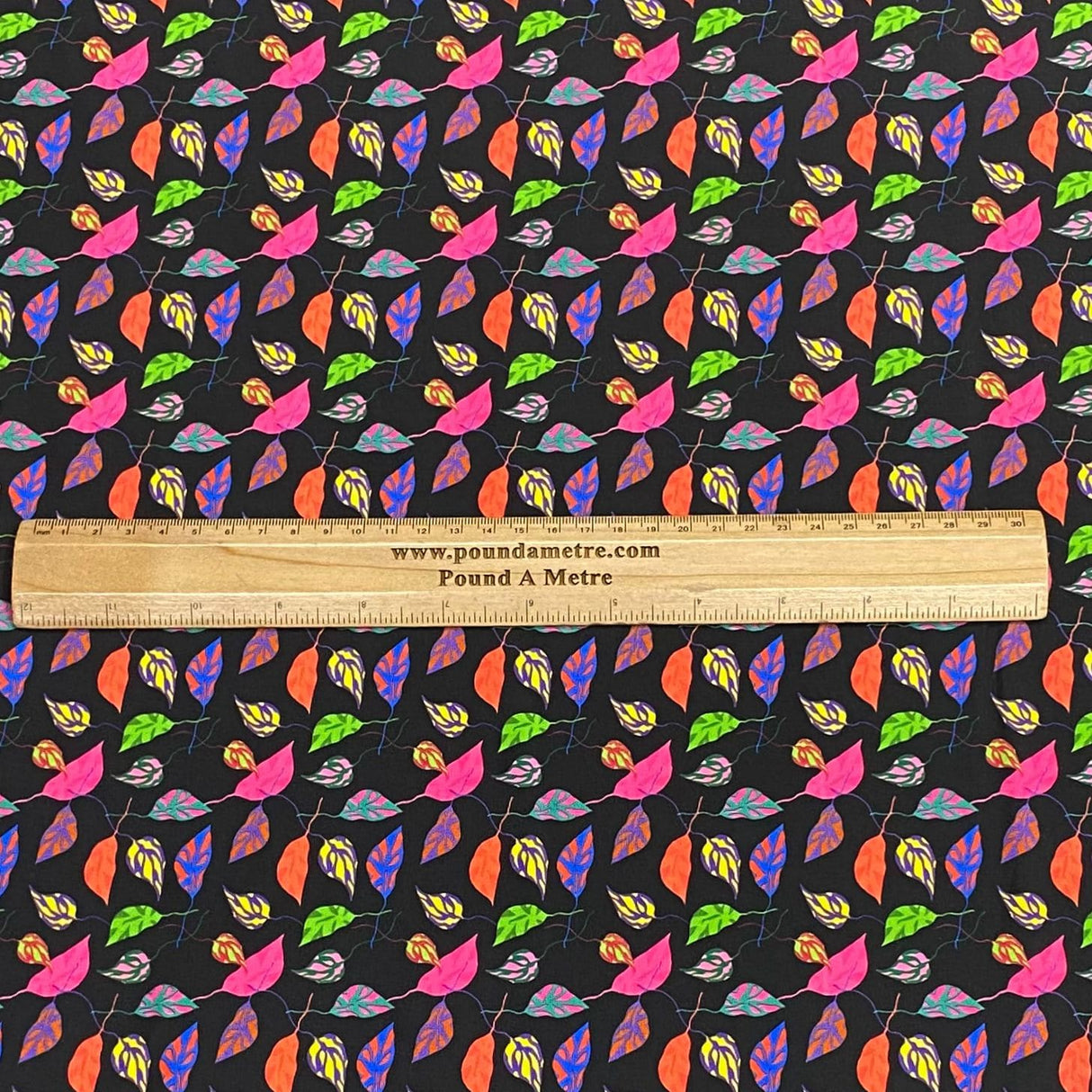 Pound A Metre Soft Touch Japanese Printed Crepe - 45" Wide (Floral)