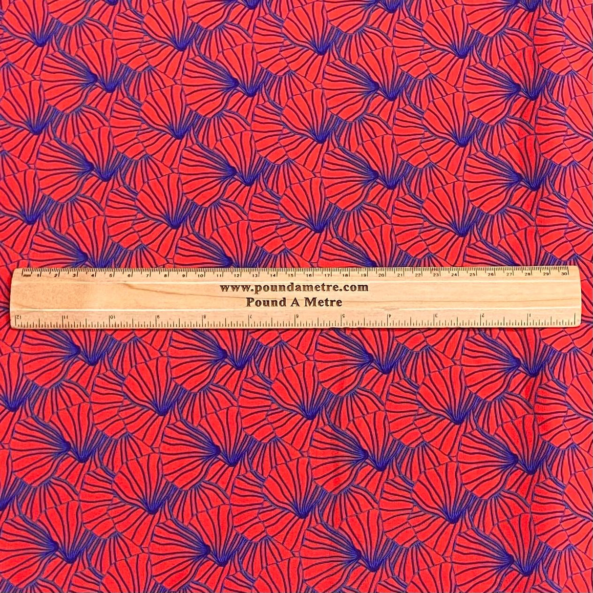 Pound A Metre Soft Touch Japanese Printed Crepe - 45" Wide (Vain)