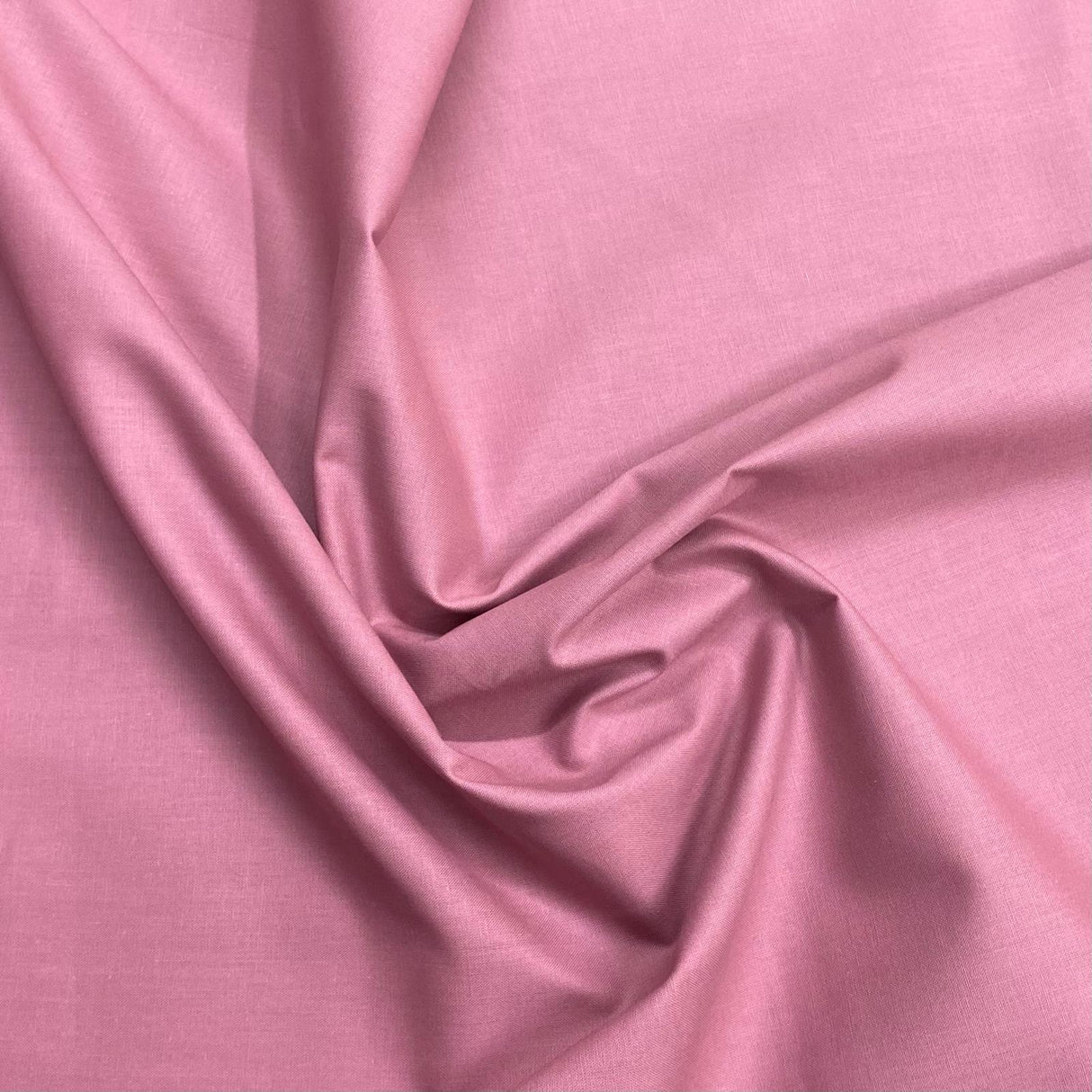 Pound A Metre Super Soft Plain Quilting 100% Cotton- 59" Wide (Mauve)