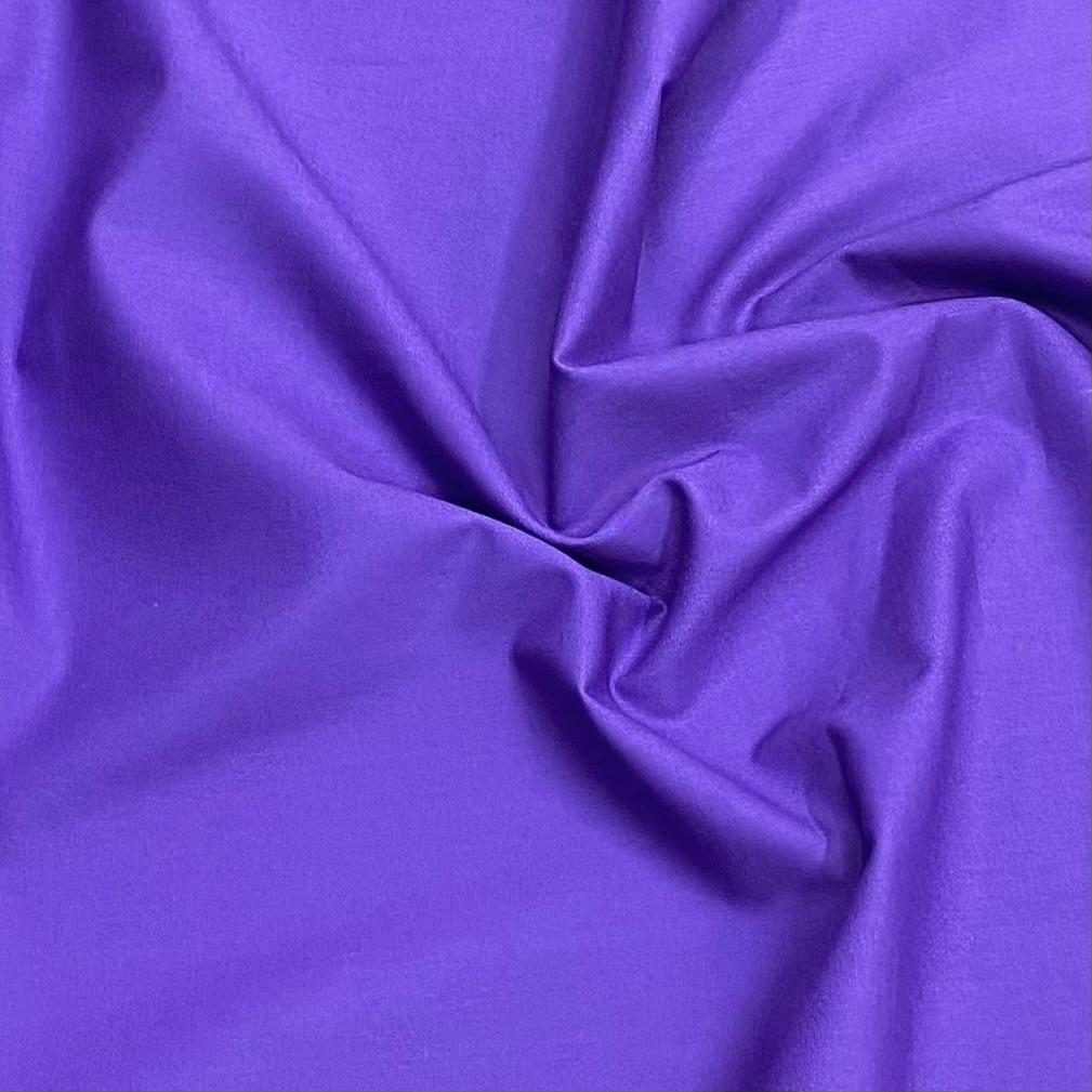 Pound A Metre Super Soft Plain Quilting 100% Cotton- 59" Wide (Purple)