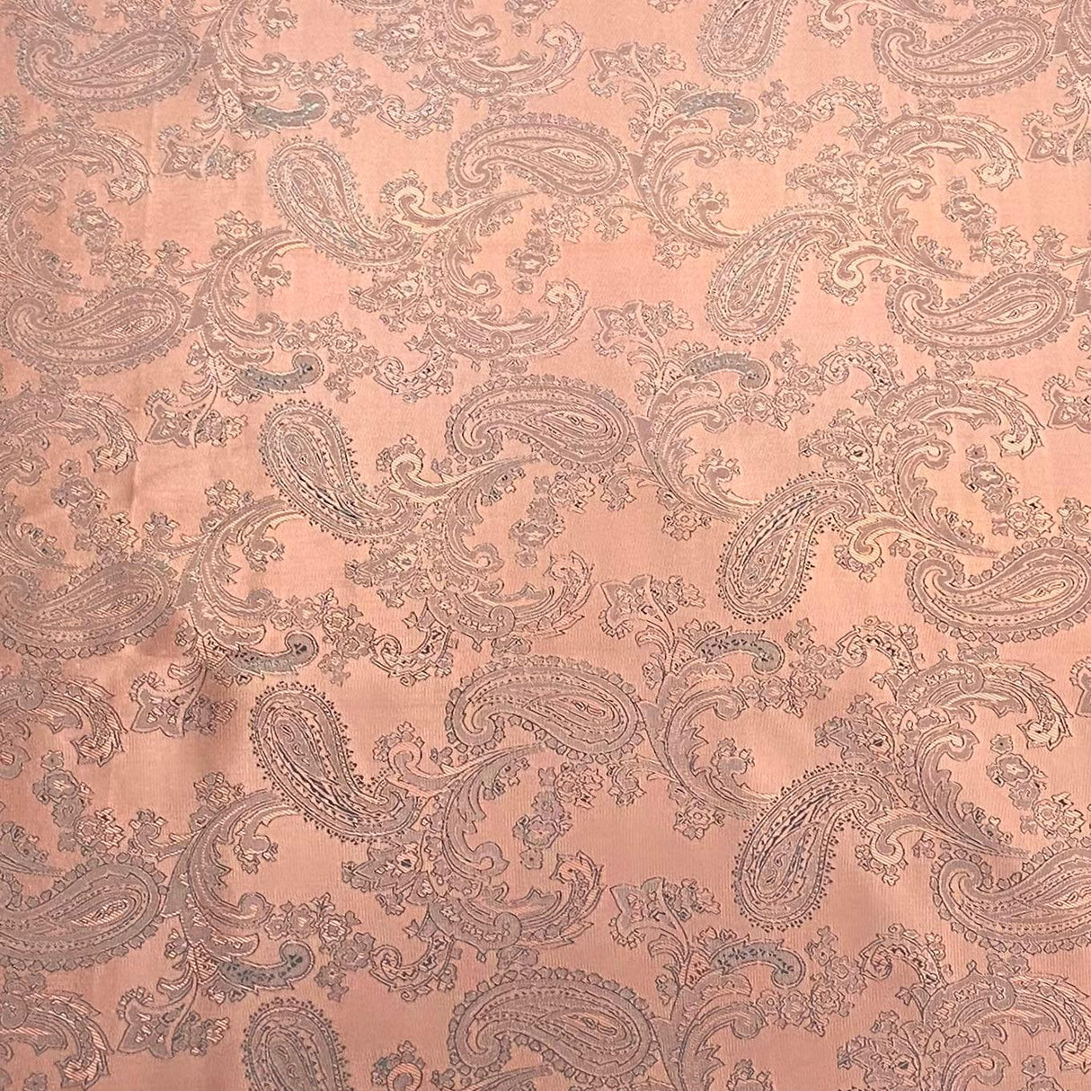 Pound A Metre Two Tone Jacquard Fabric 55" (Brown)