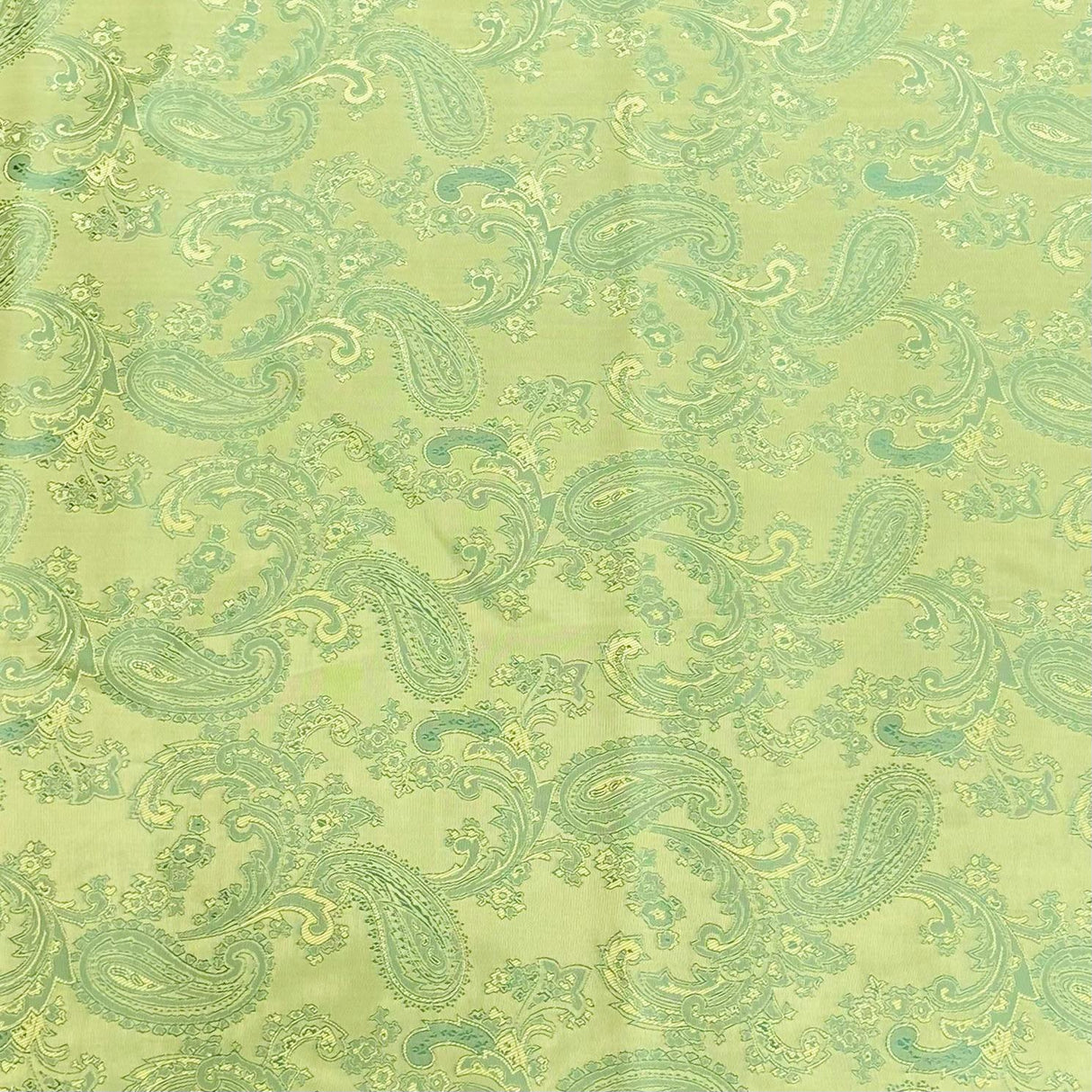Pound A Metre Two Tone Jacquard Fabric 55" (Green)