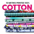 Pound A Metre 10m Crazy Cotton Fabric Bundle