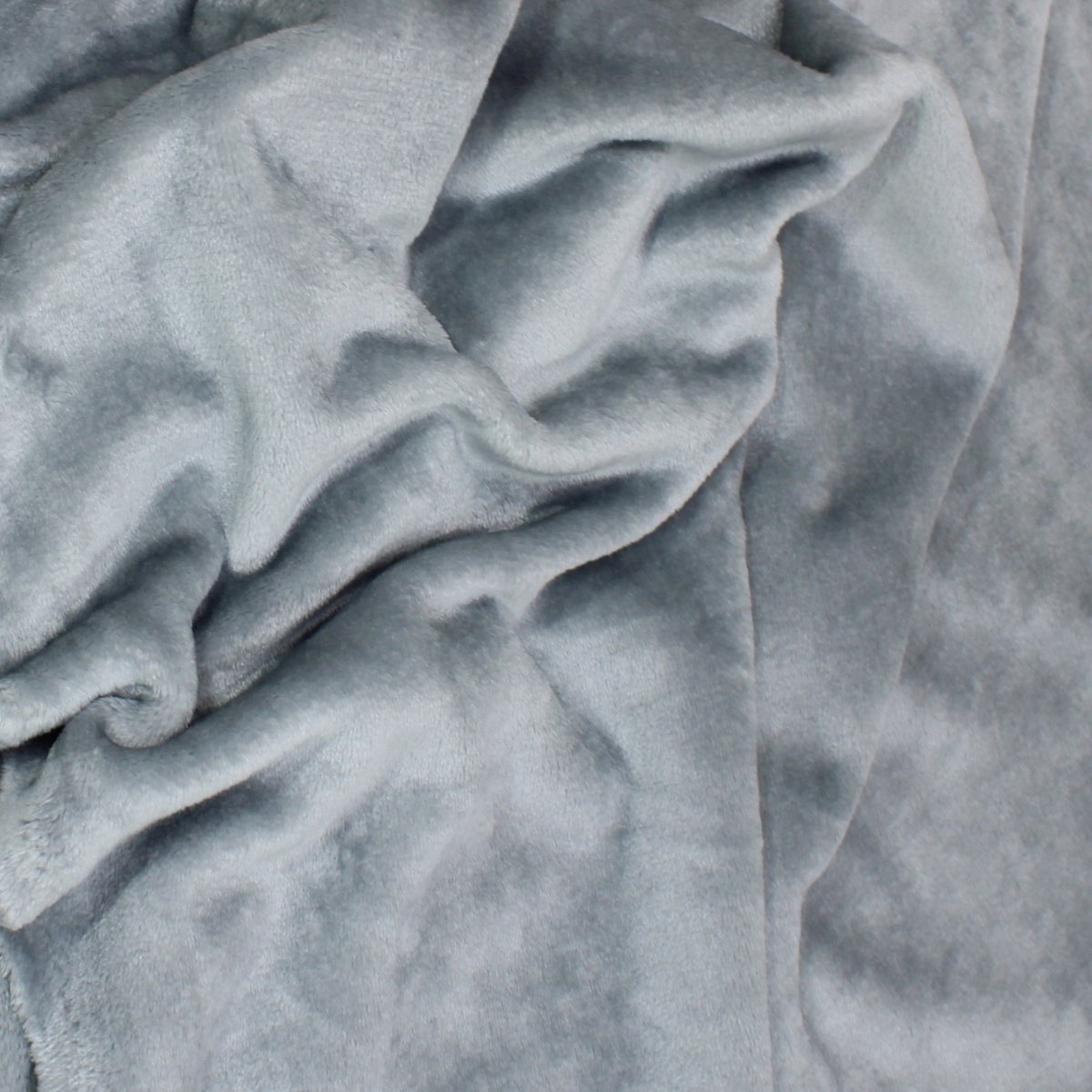 3 Metre Ultra Soft Cuddle Fleece 60” Wide Light Grey - Pound A Metre