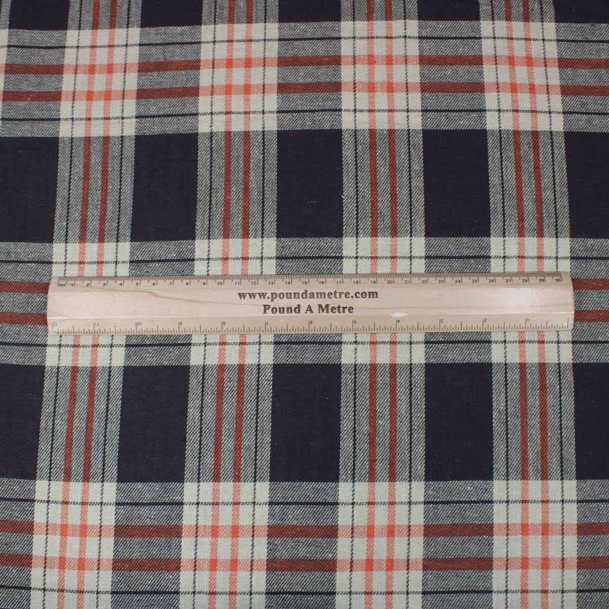 Pound A Metre 3 Metre 3 Metres Premium Poly-Viscose Tartan 60" Wide Brown