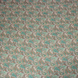 Pound A Metre 3 Metres 3 Metres Printed Cashmere Effect Crepe Fabric- 45" Wide (Cream Paisley)