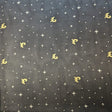 Pound A Metre 3 Metres Printed Silky Satin- 55" Wide (Starry Night)