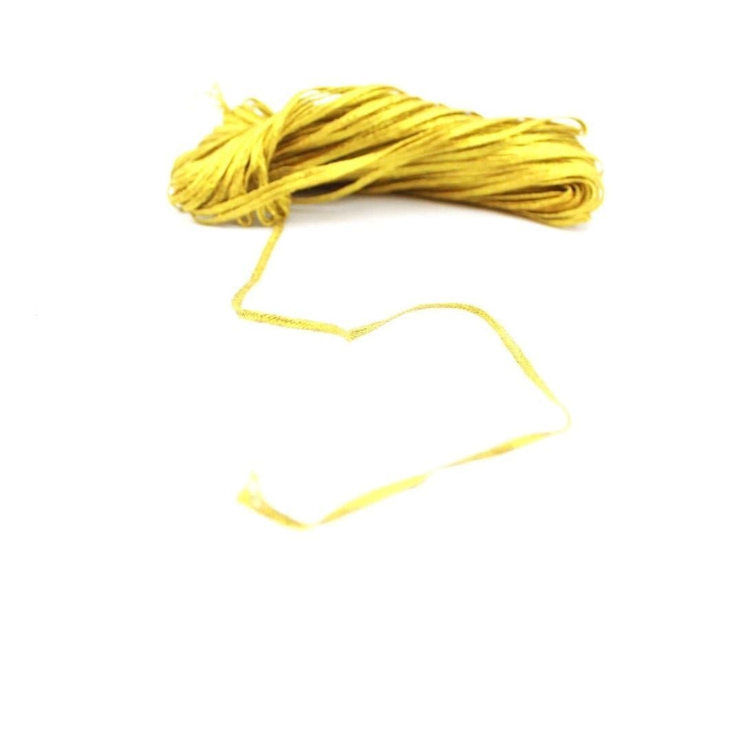 Pound A Metre 30 Metre Long Dori String Bunting Satin Cord - GOLD