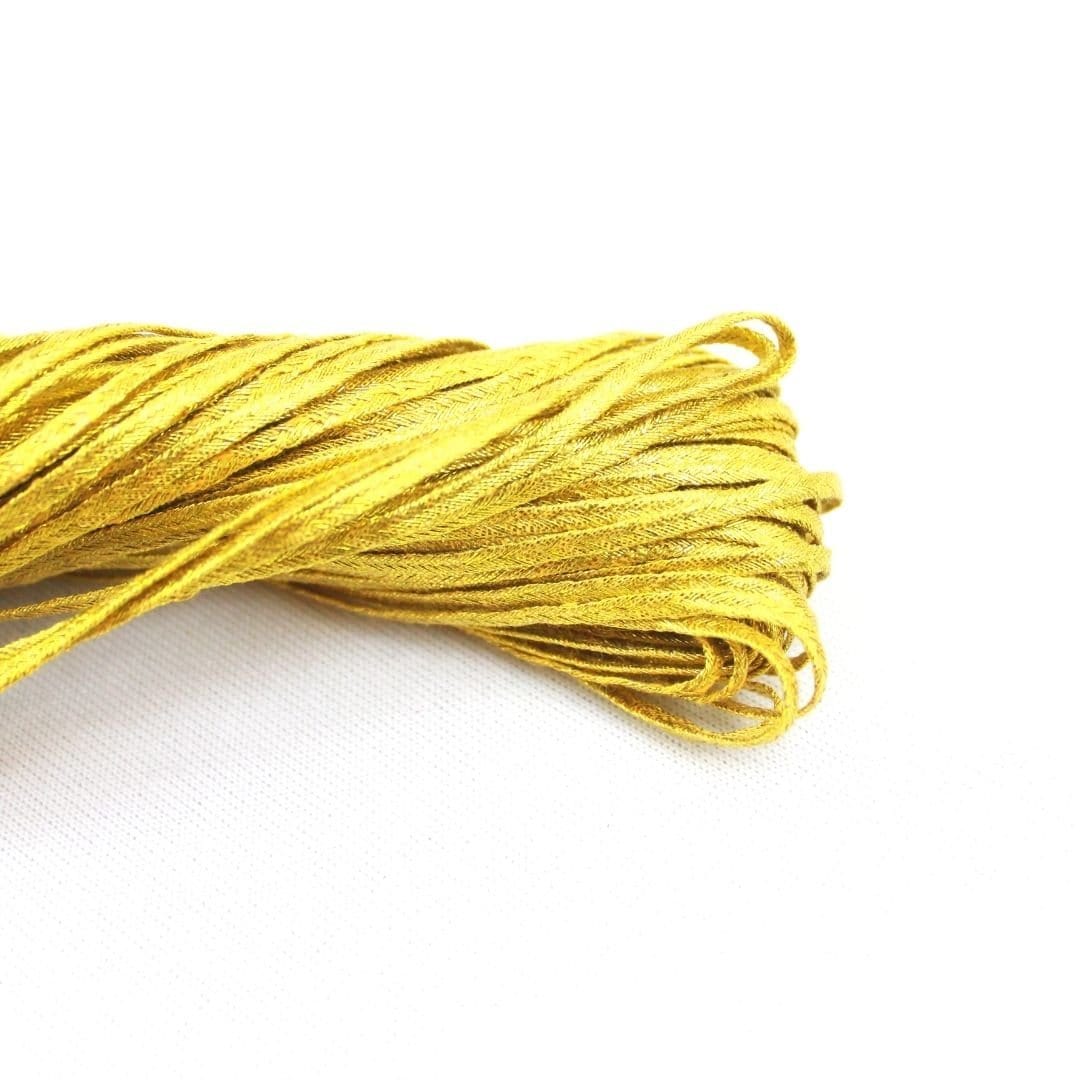 Pound A Metre 30 Metre Long Dori String Bunting Satin Cord - GOLD