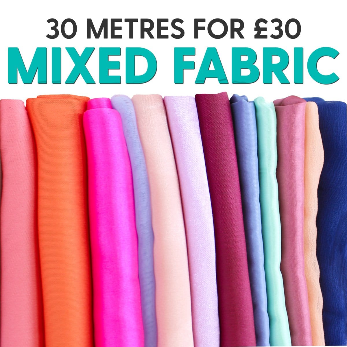 Pound A Metre 30 Metre Mix Fabric Bundle