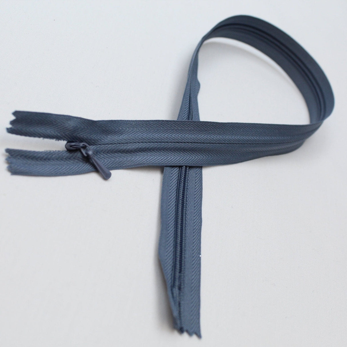 Pound A Metre TERRACOTTA GREY / 50cm 50cm - Concealed Invisible Zip - Variety of Colours