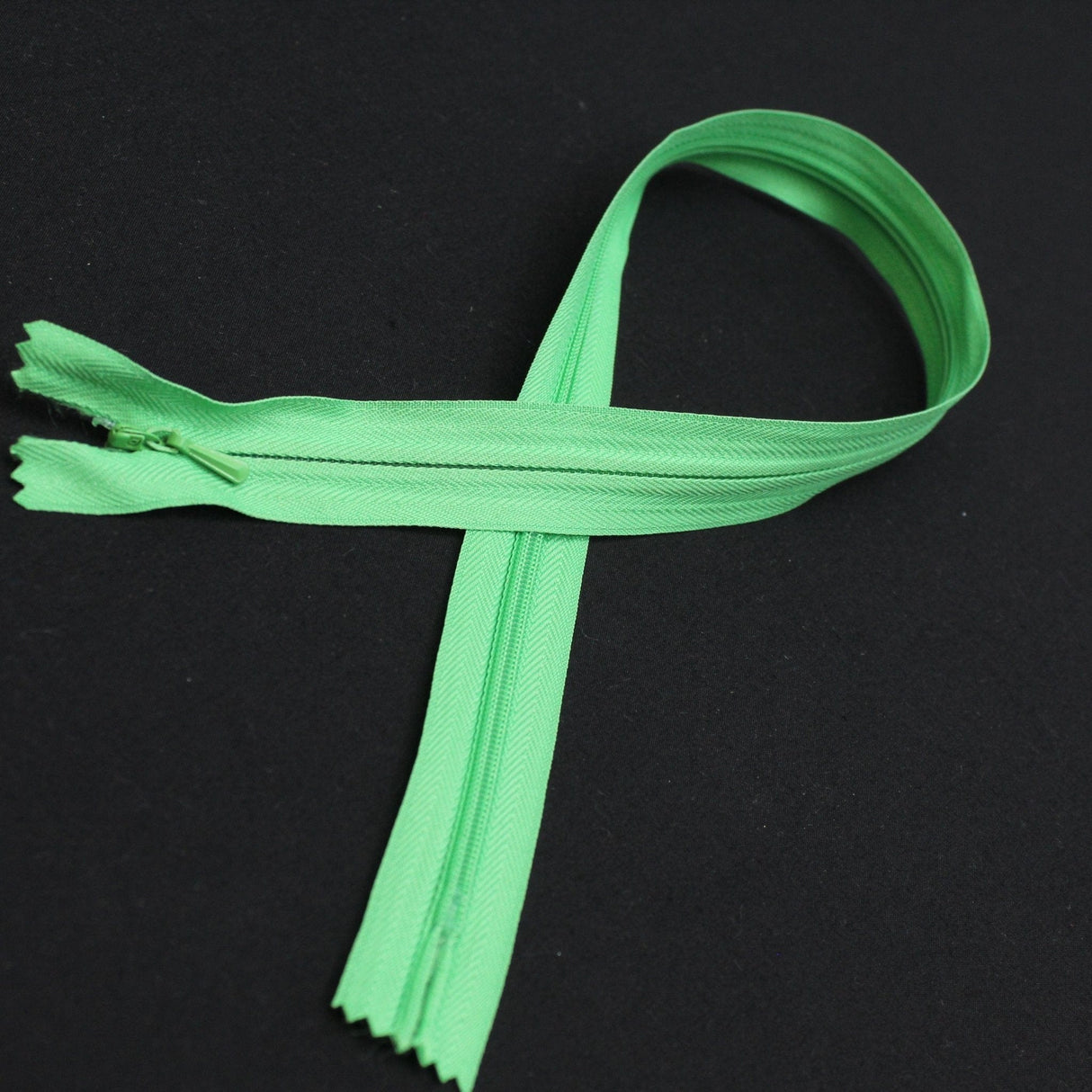 Pound A Metre MINT / 50cm 50cm - Concealed Invisible Zip - Variety of Colours