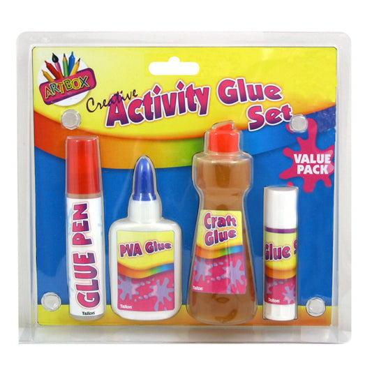 Creative Activity Glue Set- 4 Pack - Pound A Metre