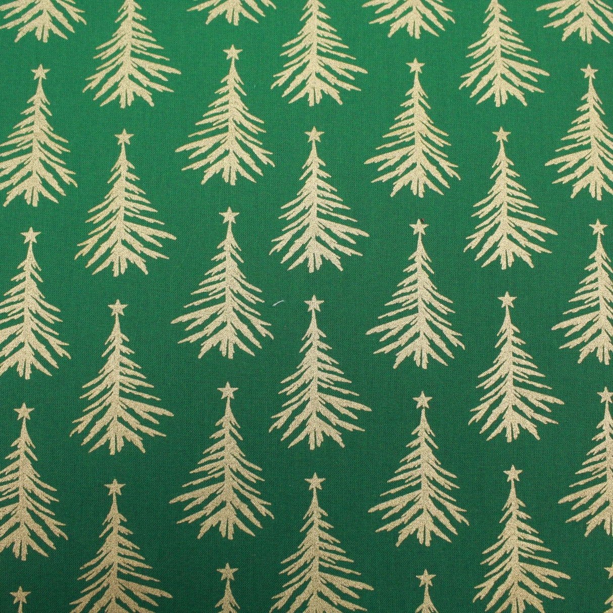Pound A Metre Gold Foil Premium 100% Quilting Cotton "Star-Topper" - 3 Colours