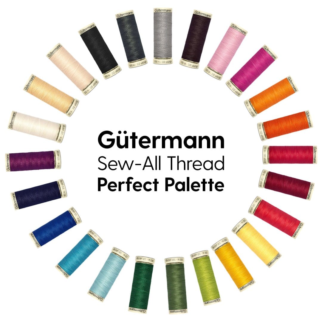 Pound A Metre Pack Of 25 x 100m Gütermann Perfect Palette- Sew All Thread- Pack Of 25