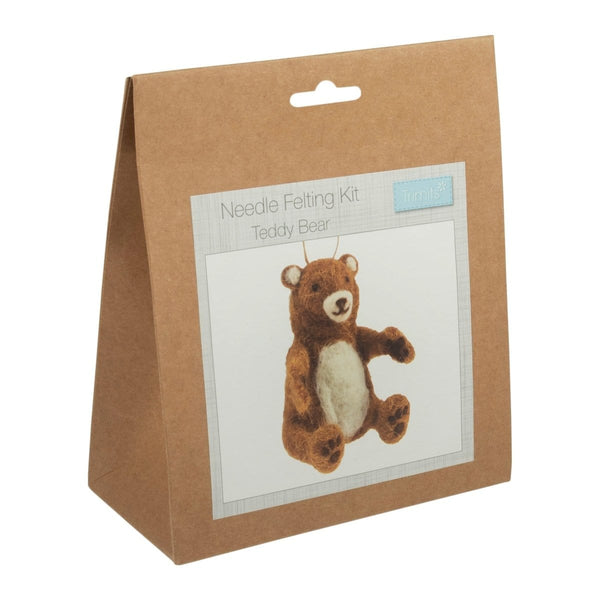 Pound A Metre Per Pack Needle Felting Kit: Teddy Bear