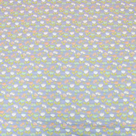 Pound A Metre 1 Metre Premium 100% Floral Quilting Cotton - Floral Melody - 44" Wide Dusky Lilac