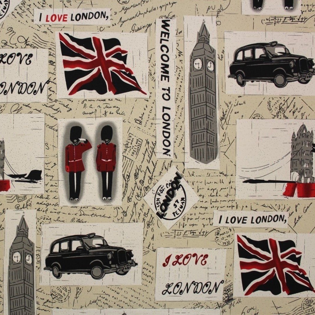 Premium 100% Printed Cotton Canvas 55" Wide - Variations Available - Pound A Metre