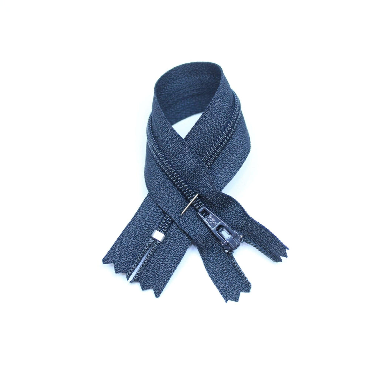 Pound A Metre Premium Dark Grey Zip - 18cm Long