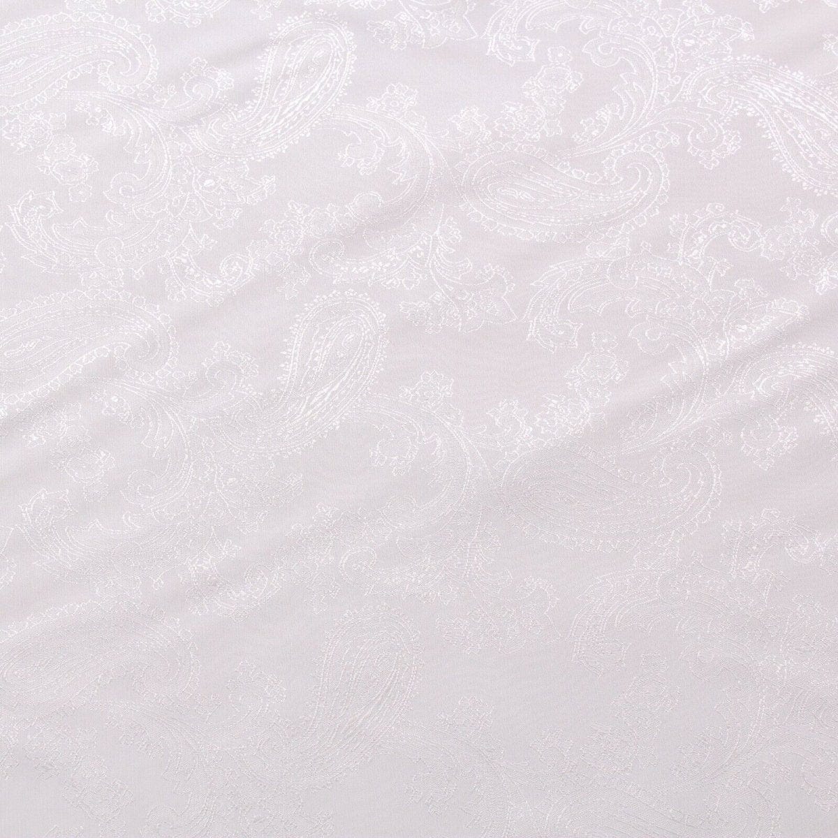 Pound A Metre Full Metre / White Premium Luxury Thai Silk Jacquard Lining 60" Wide - Variations Available