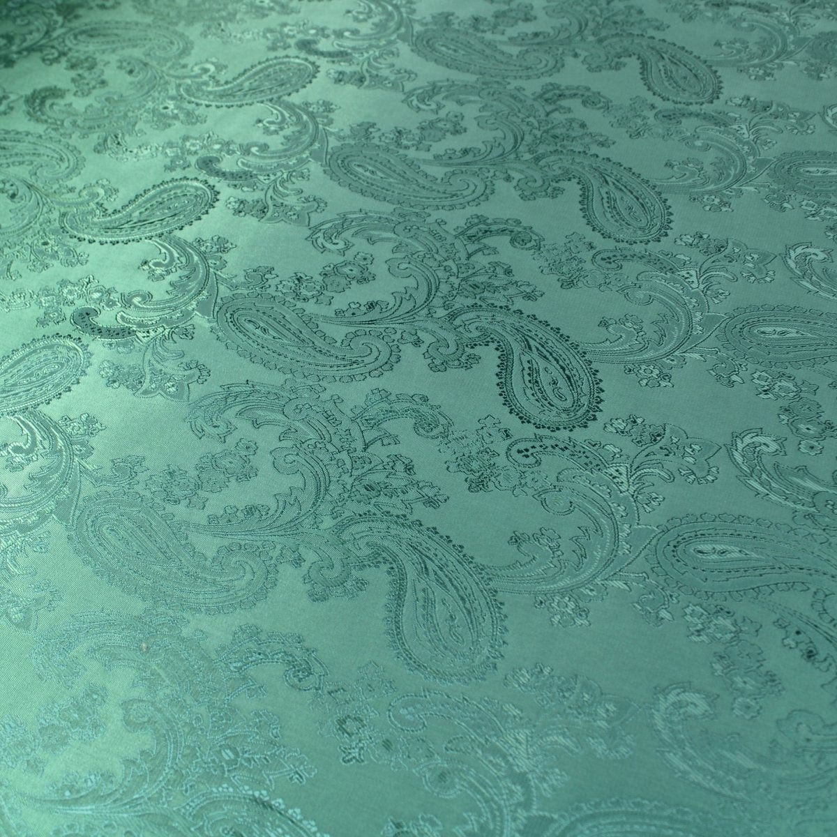 Pound A Metre Full Metre / Bottle Green Premium Luxury Thai Silk Jacquard Lining 60" Wide - Variations Available