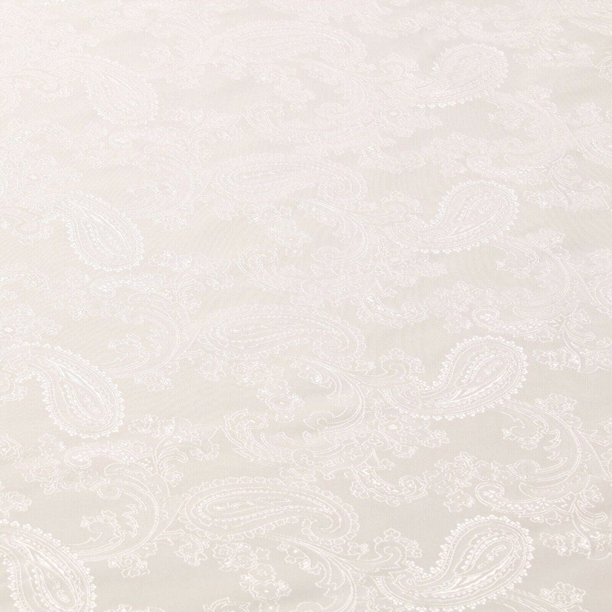 Pound A Metre Full Metre / Ivory Premium Luxury Thai Silk Jacquard Lining 60" Wide - Variations Available