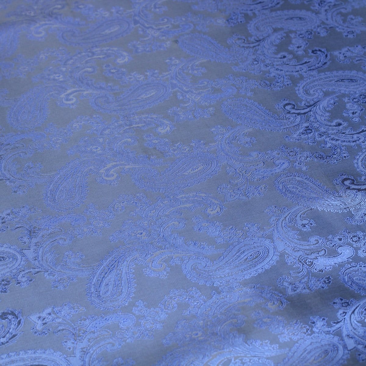 Pound A Metre Full Metre / Blue Premium Luxury Thai Silk Jacquard Lining 60" Wide - Variations Available